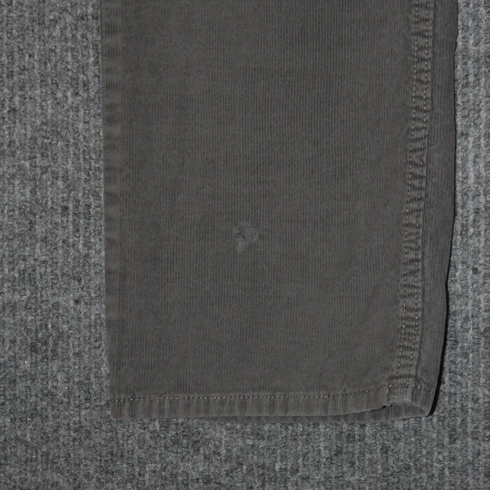 Banana Republic Corduroy Pants Mens‎ 32 Gray Straight Fit Casual Cotton Business